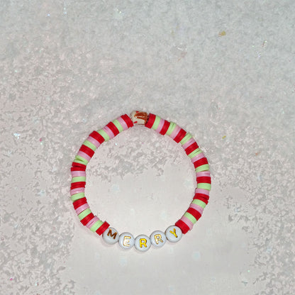 Merry & Bright Christmas Fashion Bracelet