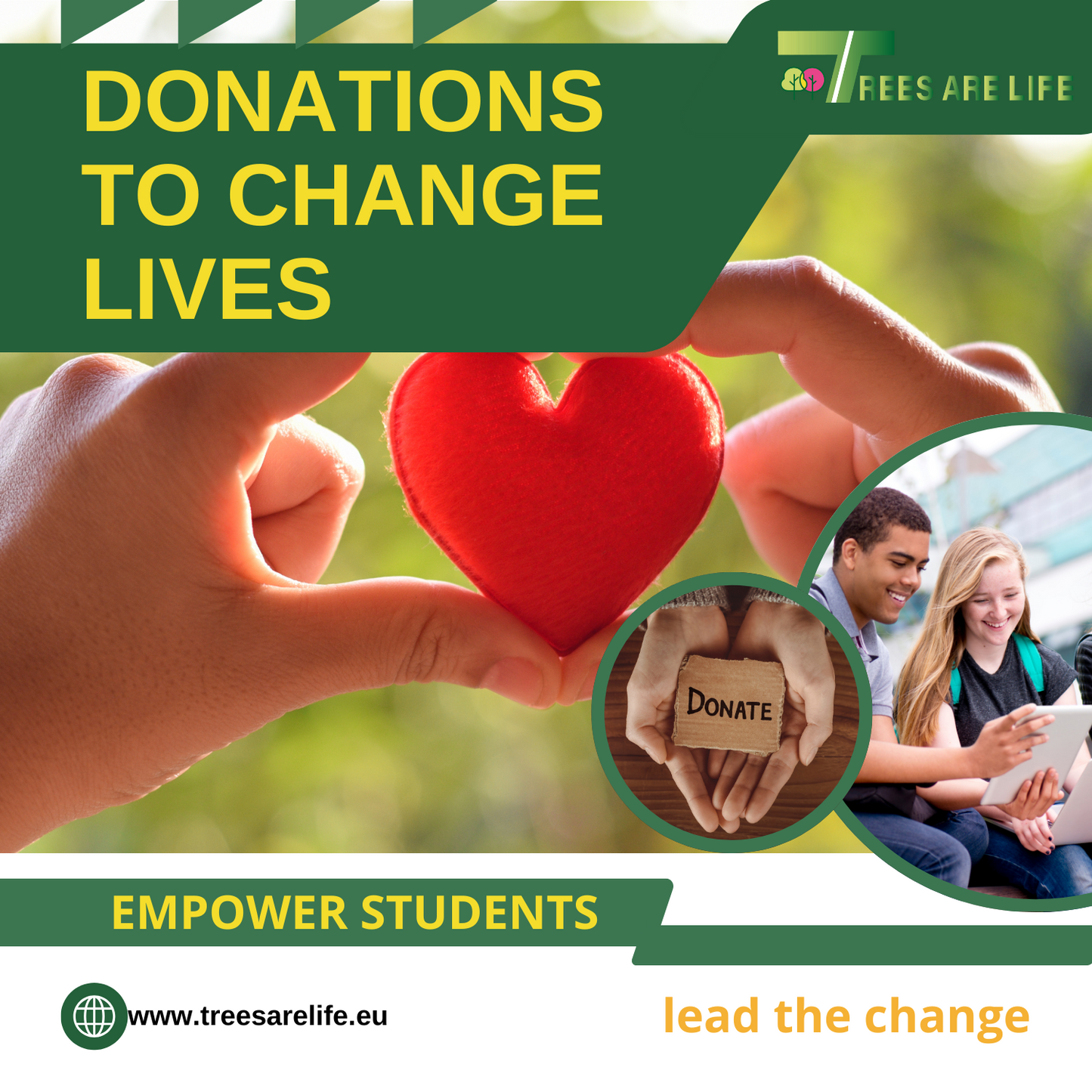 DONATE AND EMPOWER UNIVERSITY STUDIES